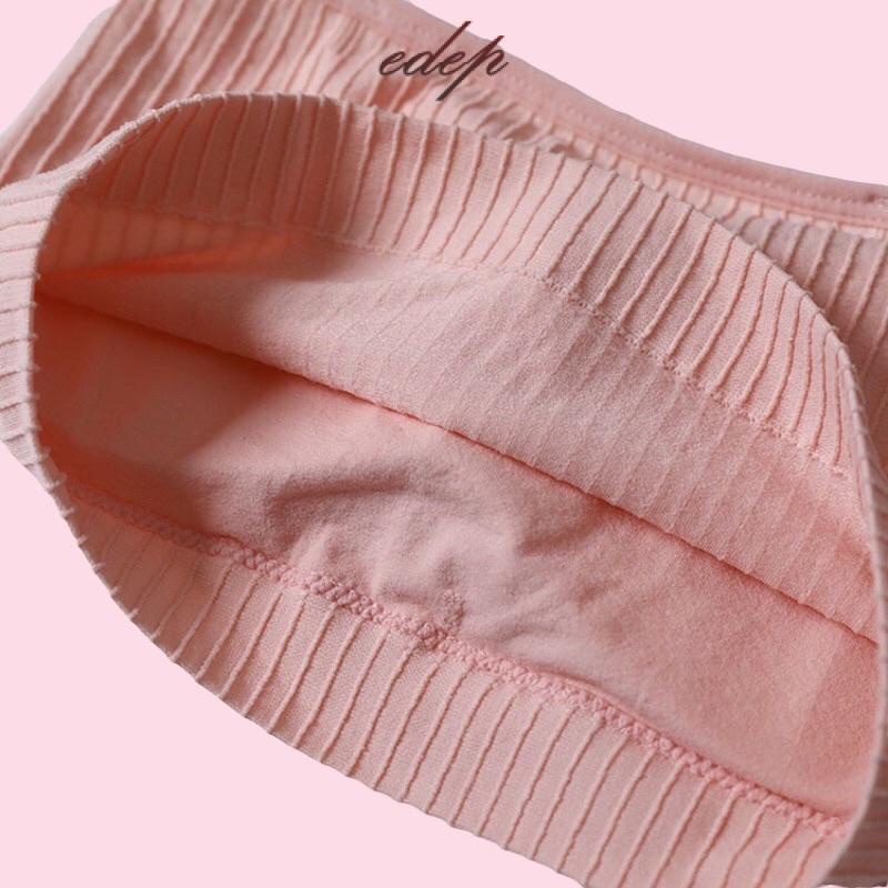 Bra gân kẻ tăm hai dây mã 809