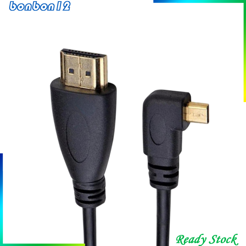 Dây cáp HDMI 0.5m chuyển đổi micro HDMI sang HDMI 2kx4k chất lượng cao chuyên dùng