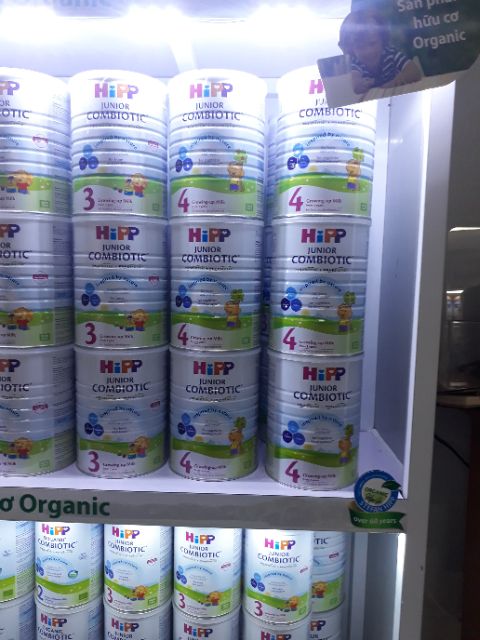 (Mẫu mới)Sữa HiPP Combiotic Organic số 4 800g (Trên 3 tuổi)