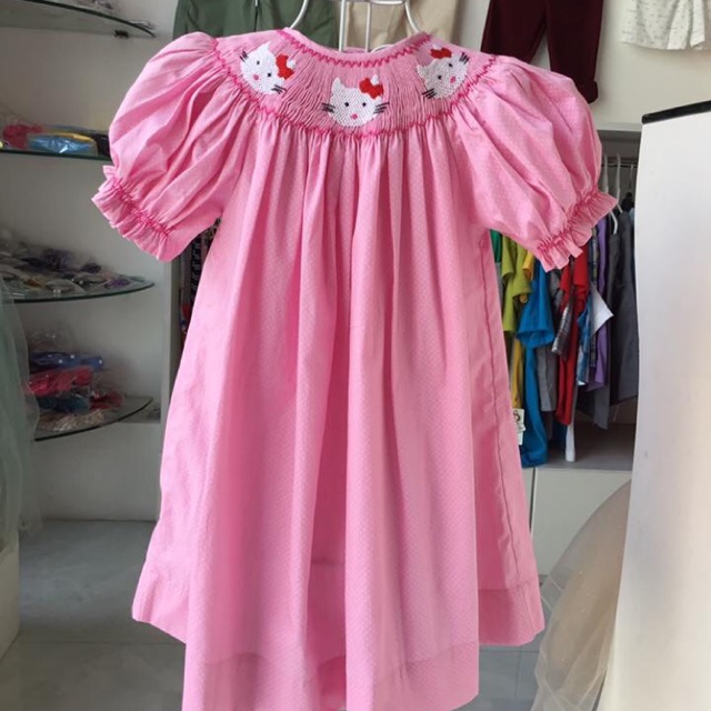 Đầm smock cao cấp