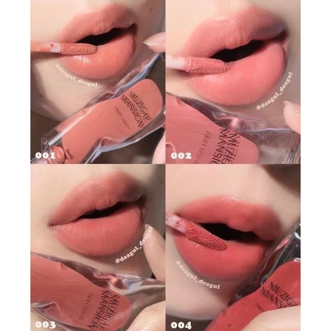 SON KEM LÌ MUZIGUE MANSION - HÃNG MỸ PHẨM THUẦN CHAY NỘI ĐỊA HÀN