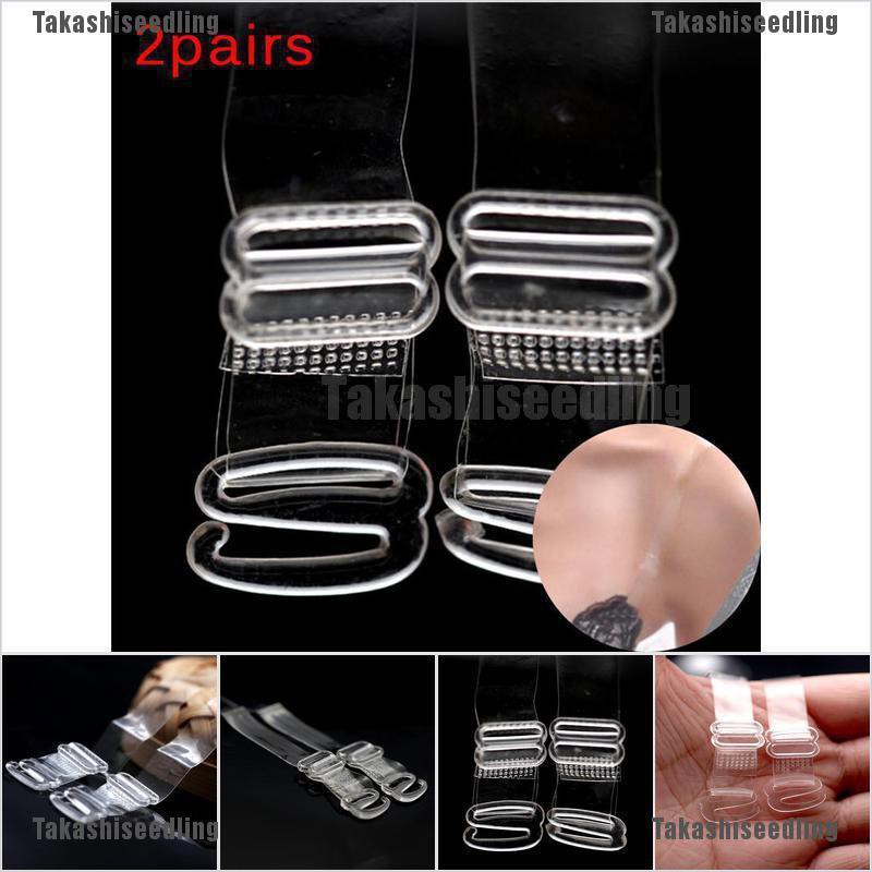 Bộ 2 Cặp Dây Áo Ngực Trong Suốt Tiện Lợi