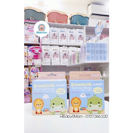 TÚI TRỮ SỮA K-MOM 200ml [KM13606]