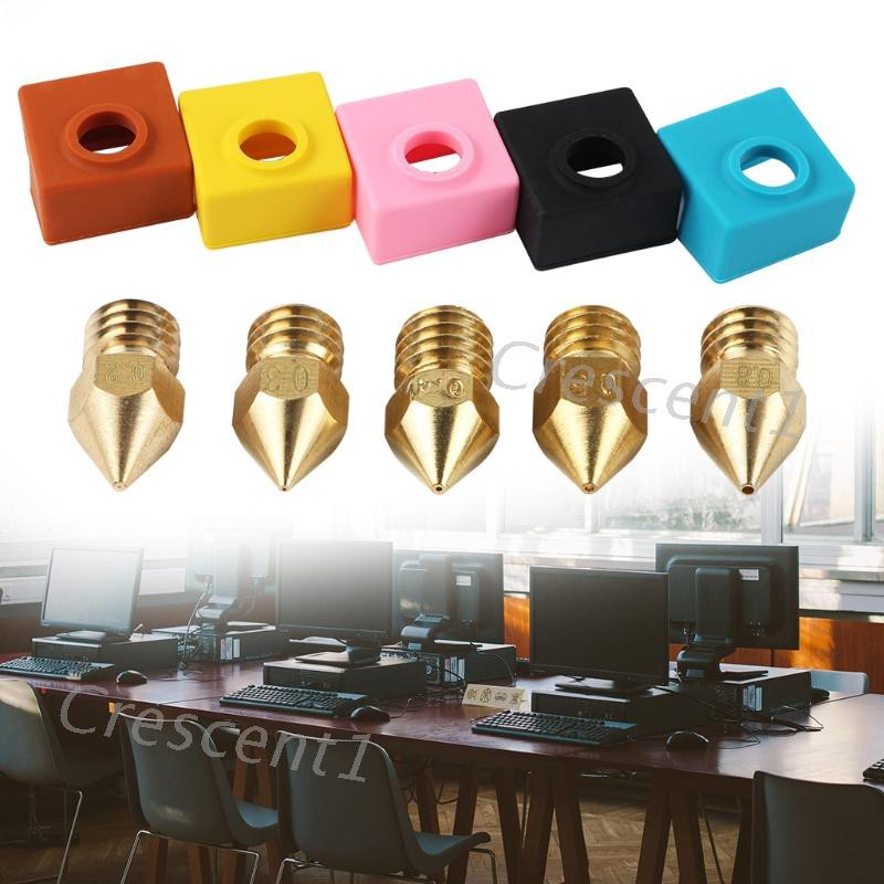 Đầu Phun Mk9 Bằng Silicon Cho Máy In 3d Creality Cr-10