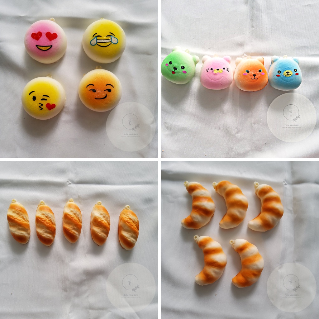 Tổng hợp squishy mini dễ thương