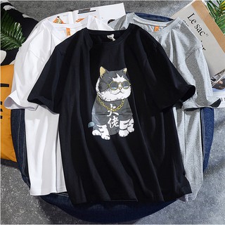Áo thun unisex Rich Cat cá tính