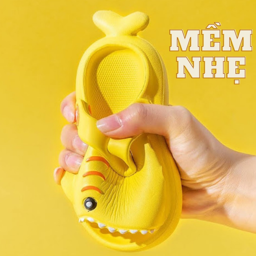 DÉP SỤC CÁ MẬP BABY SHARK QUAI SAU DỄ THƯƠNG NGỘ NGHĨNH CHO BÉ TRAI BÉ GÁI TỪ 13CM ĐẾN 16CM