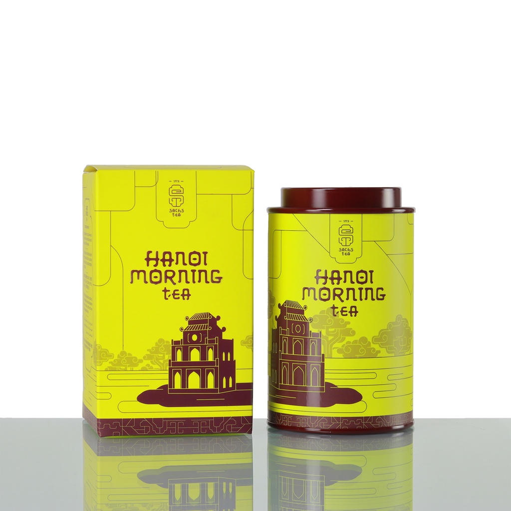 Hanoi Morning Tea - trà của người Hà Nội làm thủ công bởi nghệ nhân sản phẩm thiết kế độc quyền bởi SACHS TEA 1773