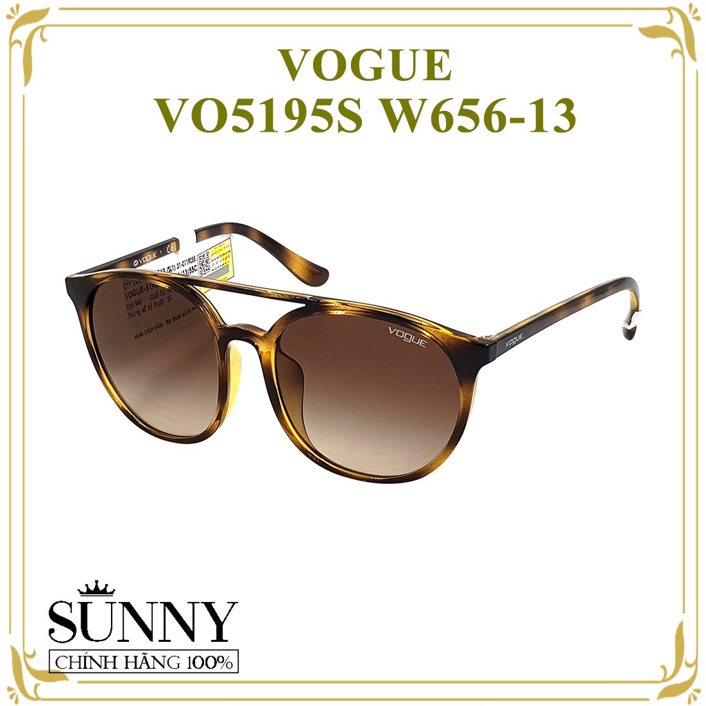 VO5195S - Kính mát Vogue chính hãng Italia, bảo hành toàn quốc