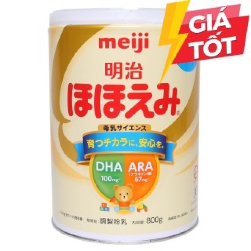 Sữa bột MEIJI Nội Địa Nhật lon 800g số 0-1 và 1-3 (Date 4/2022)