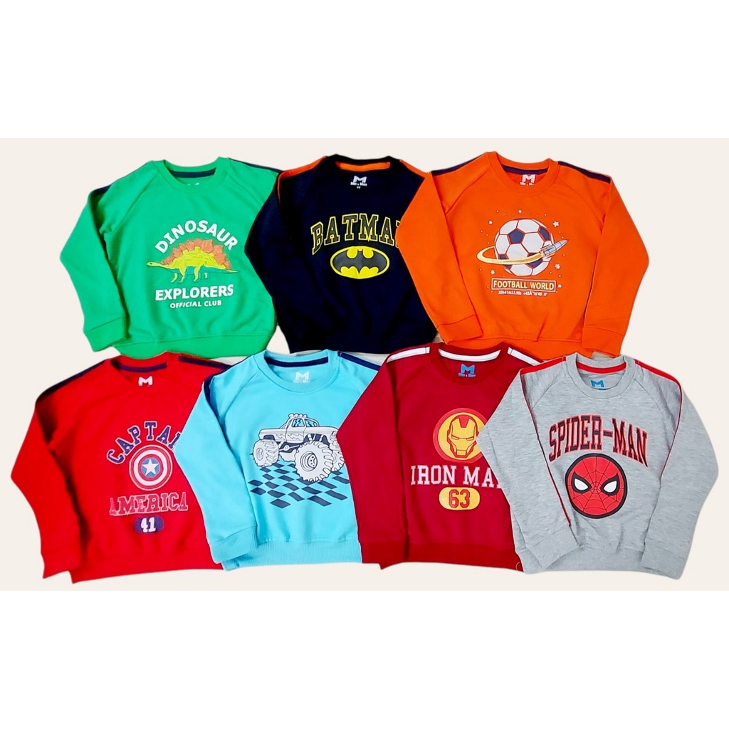 Áo Hoodie dài tay bé trai Min&amp;Max xuất xịn chất da cá mịn đẹp Dragon Kids