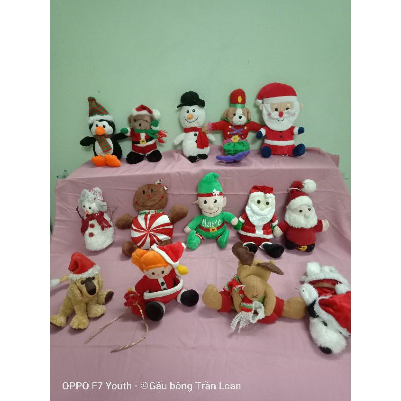 Gấu bông noel mẫu mới về