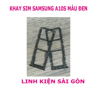 Khay sim samsung a10s màu đen