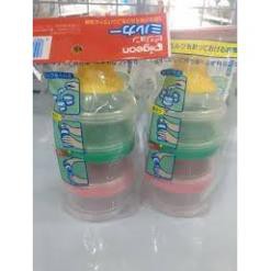 Bình chia sữa Pigeon 3 ngănCHÍNH HÃNG Dễ dàng đo chính xác lượng sữa cần cho mỗi bữa ăn của bé