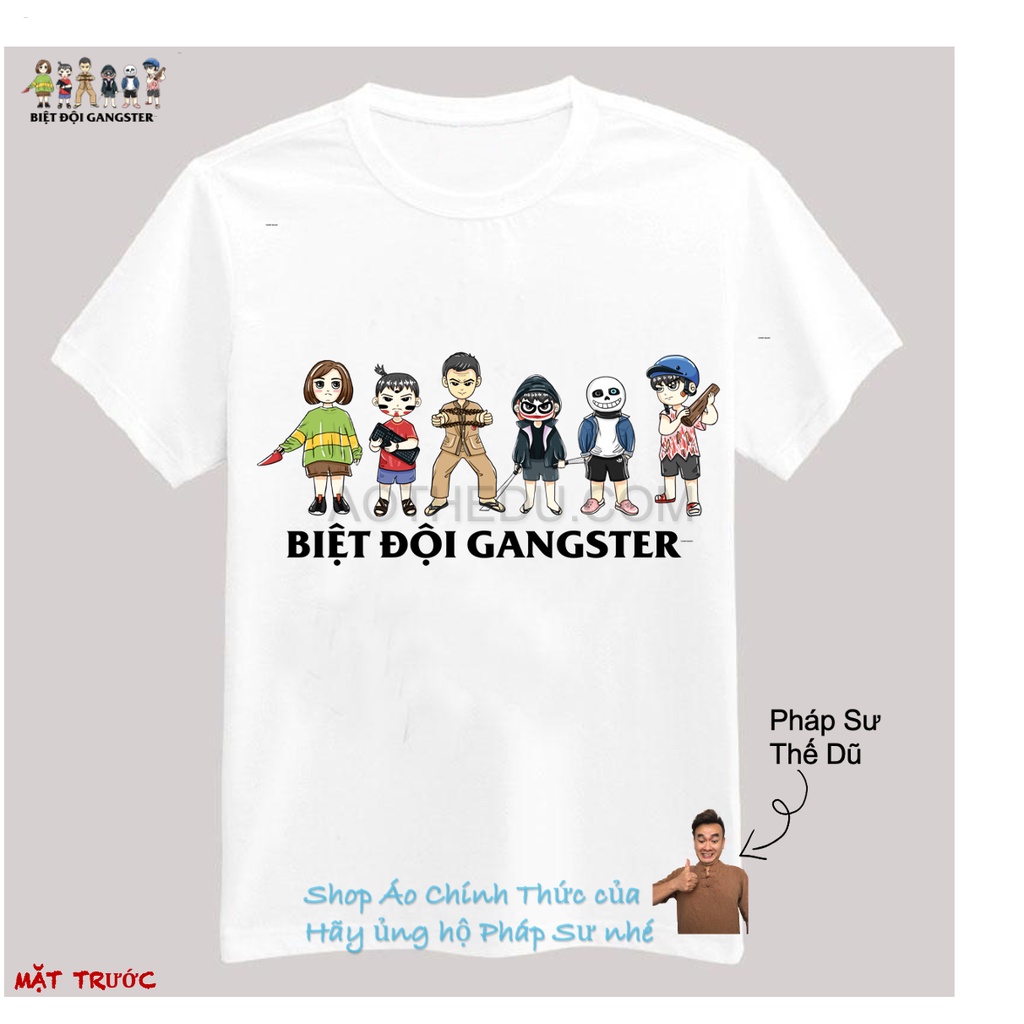 Áo thun Biệt Đội Gangster - Pháp Sư Gangster - Shop Áo Thế Dũ chính thức