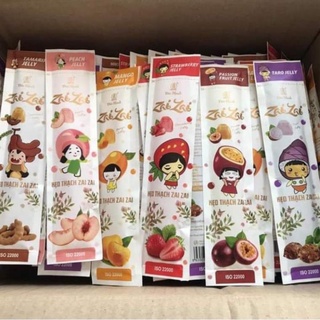 Kẹo thạch trái cây Zai Zai thanh dài