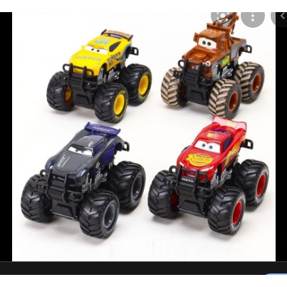 01 Xe Tải Quái Vật McQueen (Monster Truck McQueen) Bằng Kim Loại, Chạy Đà - No.899-64