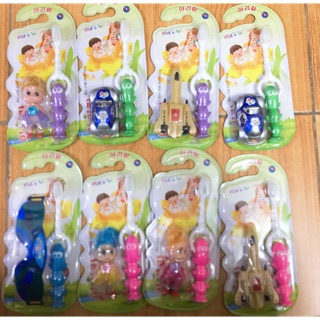 Bàn chải đánh răng trẻ em Kid's world Hàn Quốc
