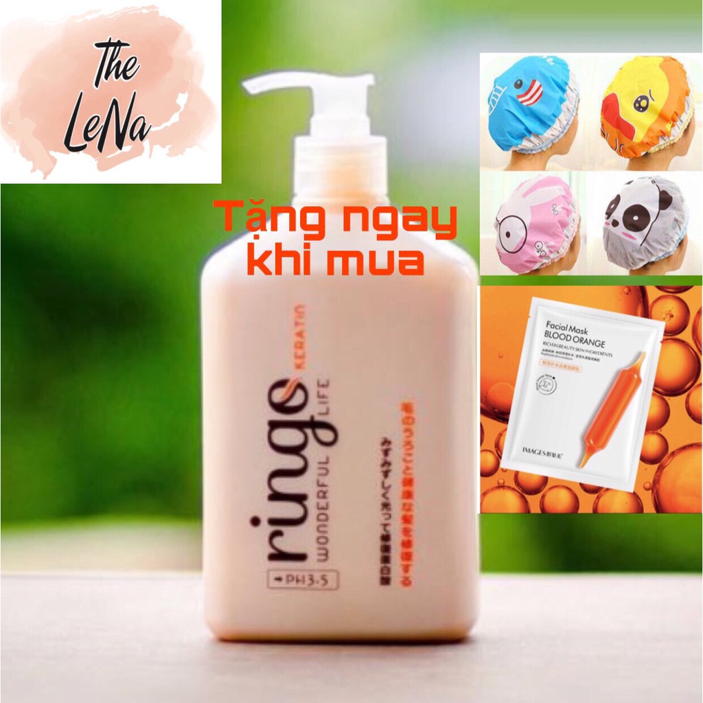 KEM HẤP Ủ TÓC PHỤC HỒI HƯ TỔN SIÊU MỀM MƯỢT HƯƠNG NƯỚC HOA RINGO 500ML [ HOT NHẤT ]