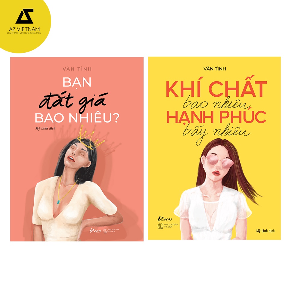 Sách - Combo 2 cuốn Bạn Đắt Giá Bao Nhiêu? + Khí Chất Bao Nhiêu, Hạnh Phúc Bấy Nhiêu (Tái Bản)