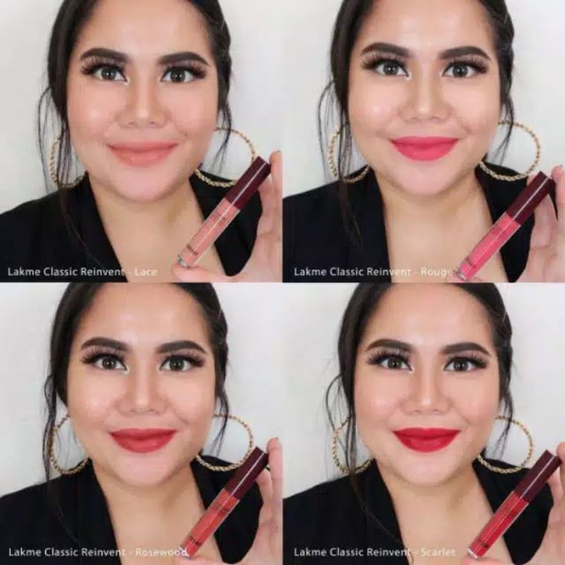(hàng Mới Về) Son Kem Lakme 100% Màu Lì Cổ Điển | BigBuy360 - bigbuy360.vn