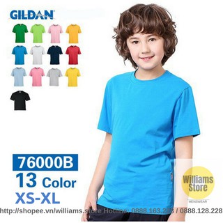 Áo thun Gildan cho bé trai và bé gái Premium Cotton