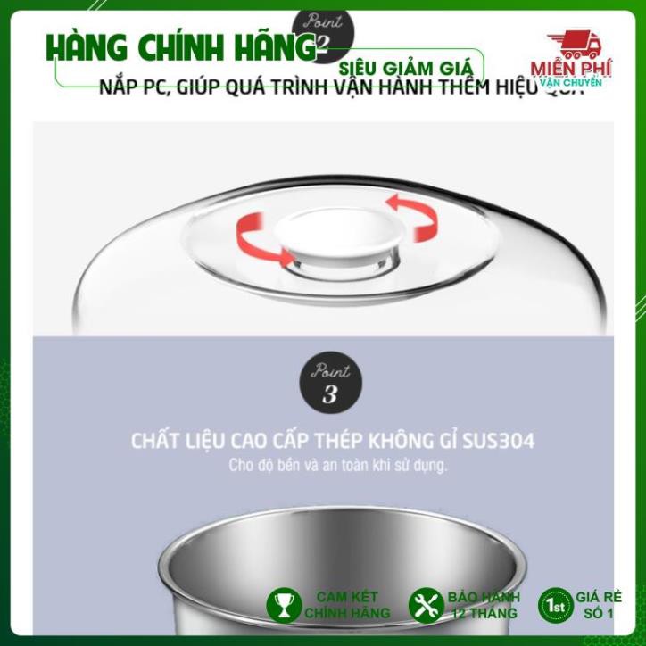 Máy làm sữa chua Lock & Lock Yogurt Maker 1L, 220V, 50Hz, 15W - Màu trắng EJY211