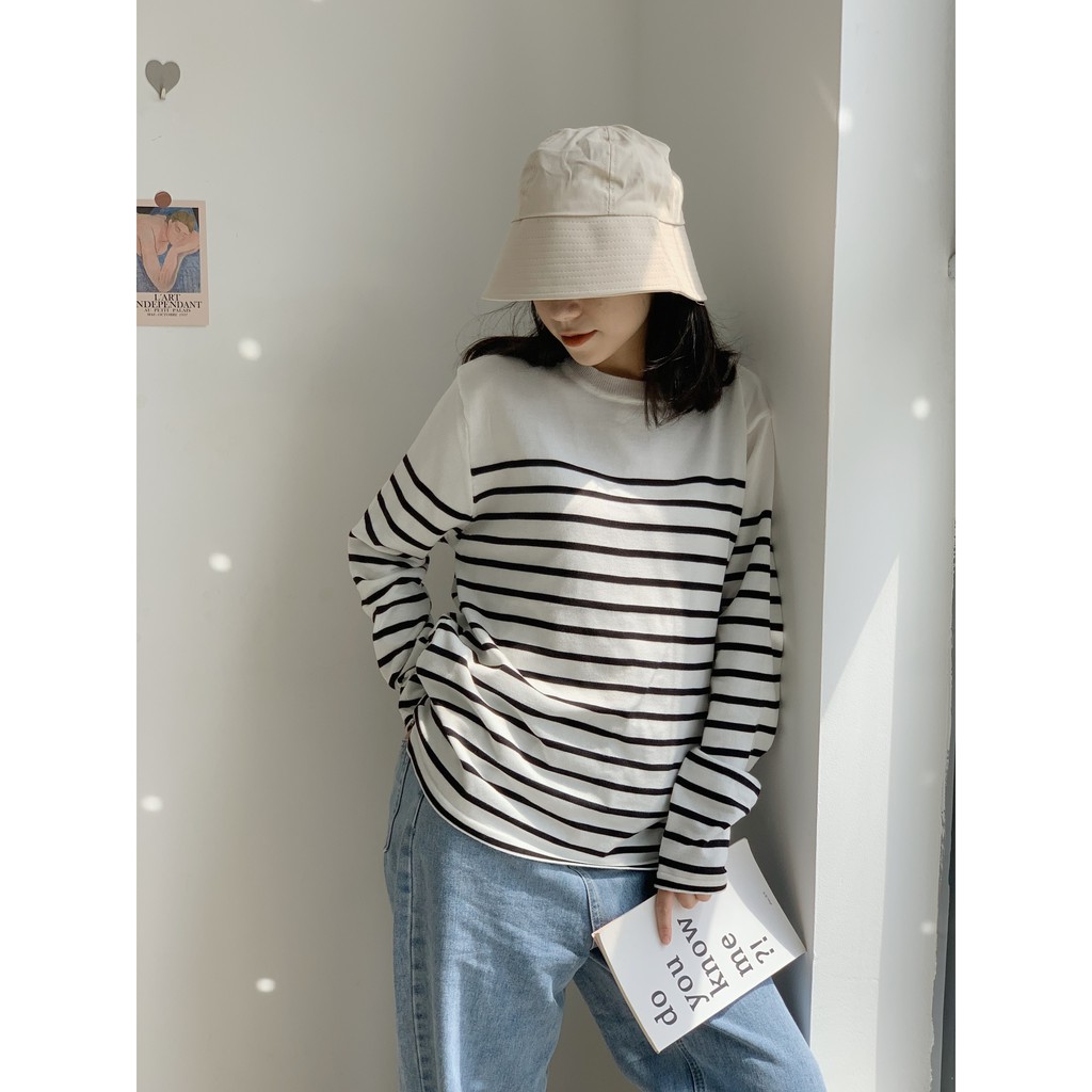 Áo len kẻ oversize LEN54 1994closet