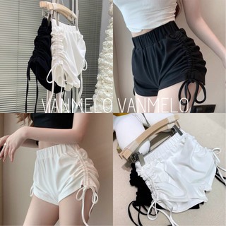 Quần Đùi Nữ Rút Dây Buộc Nơ Siêu Xinh