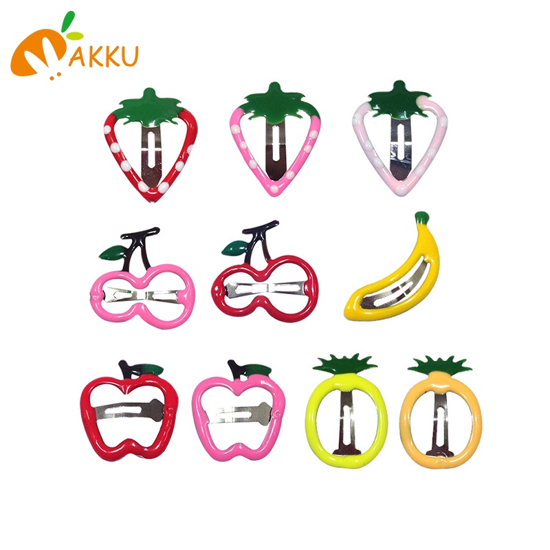 Kẹp Tóc Hình Trái Cây Dễ Thương Cho Bé Gái