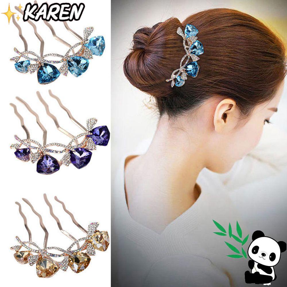 Cài Tóc Hoa Thanh Lịch Cho Cô Dâu Ngày Cưới