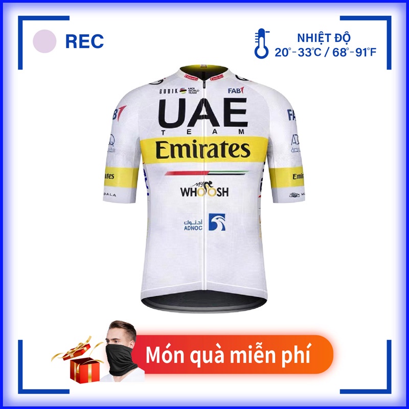 UAE Bộ Quần Áo Đi Xe Đạp Thể Thao Cho Namquần đạp xe