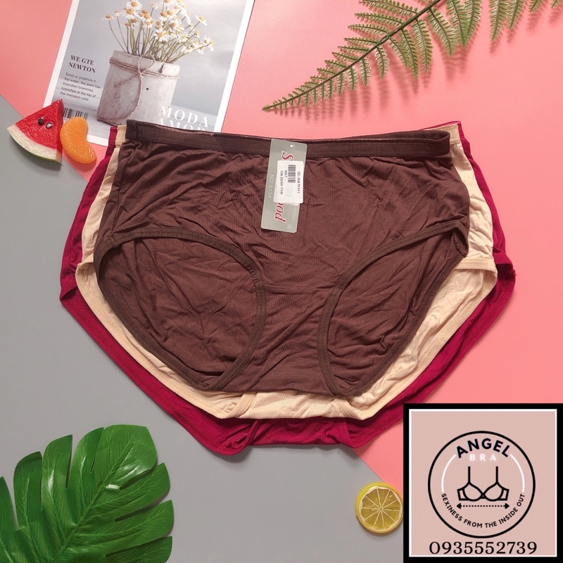 Quần lót nữ basic Sisterhood 5134, chip cotton Thái Lan nhập khẩu vải siêu nhẹ mềm mát