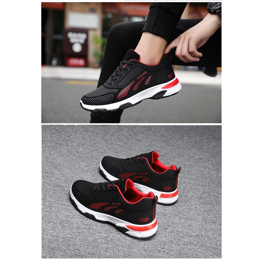 Giầy Sneaker Thể Thao Nam GTTN-66 Phong Cách Thể Thao, Đế Êm Chân, Thoáng Khí, Kiểu Dáng Trẻ Trung Mạnh Mẽ Năng Động.