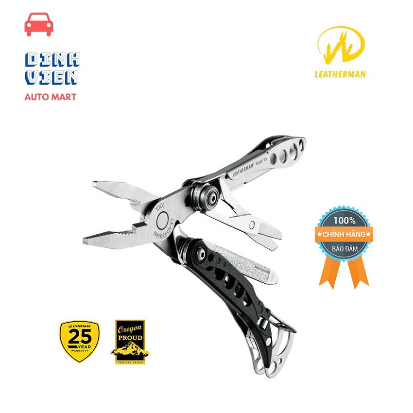 [ THÔNG DỤNG] Kìm Đa Năng Leatherman Style PS 8Tools tích hợp 8 công năng với thép không rỉ là dụng cụ tuyệt vời.