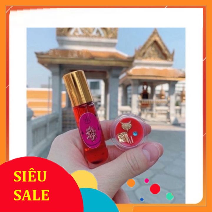💏SALE SIÊU RẺ💏 Combo Nước hoa t.inh d.uyen + Son ăn nói may mắn chuẩn Thái Lan