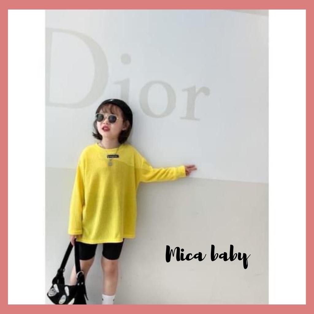 Quần legging bé gái, quần legging đùi màu trơn đáng yêu cho bé Mica baby QA27