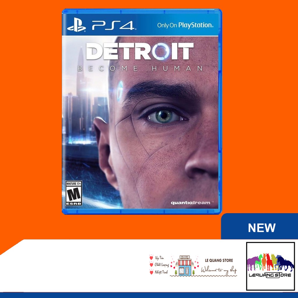 Đĩa game PS4: Detroit Become Human