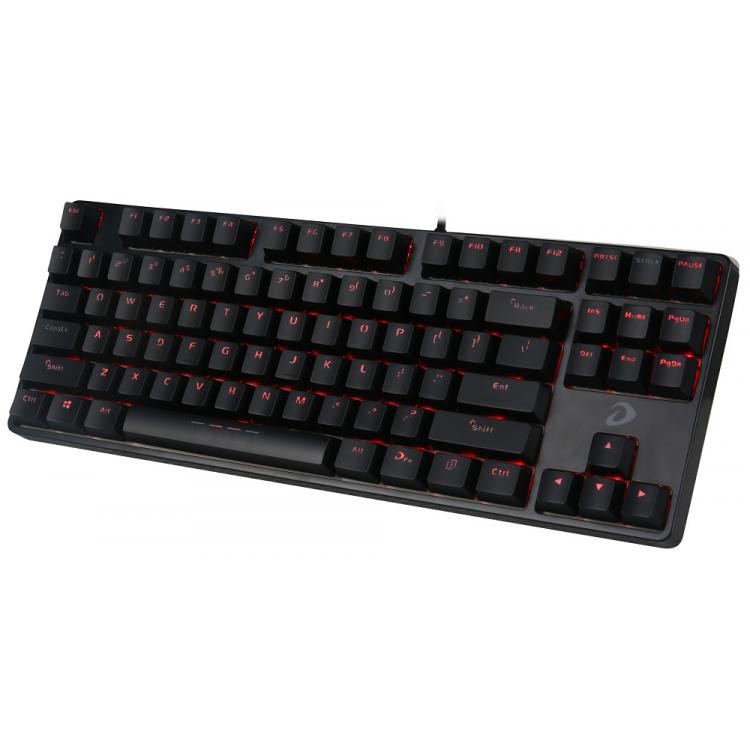 Bàn phím cơ Gaming DAREU EK87 - Black (RED Led, Blue/ Brown/ Red D switch) | BigBuy360 - bigbuy360.vn