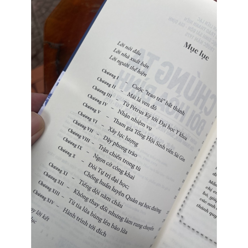 Sách-Chúng ta đòi hòa bình-Ban liên lạc Phong trào Thanh niên Sinh viên Học sinh Sài Gòn-Gia Định trước năm 1975-Nxb Trẻ