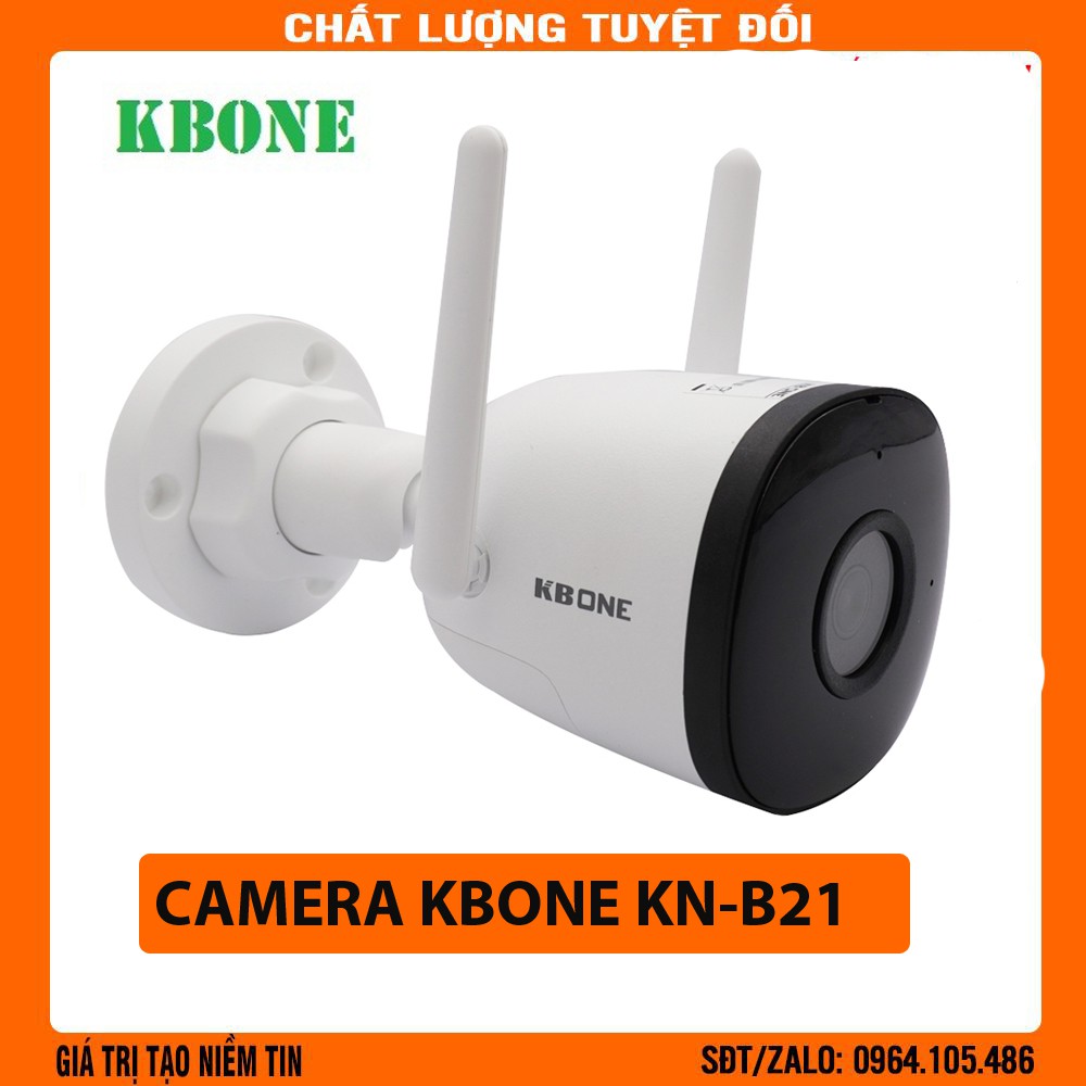 [Mã ELHAMS5 giảm 6% đơn 300K] CAMERA WIFI NGOÀI TRỜI 2MP KBONE KN-B21- HÀNG CHÍNH HÃNG- BẢO HÀNH 2 NĂM