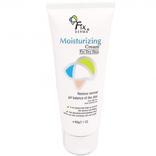 Fixderma Moisturizing Cream 60g, Kem Dưỡng Ẩm, Mềm Da Phù Hợp Cho Da khô vảy cá, Giảm đốm đen,Tay nứt nẻ