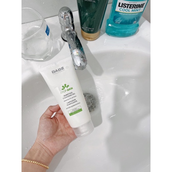 ✅ SỮA RỬA MẶT DÀNH CHO DA DẦU MỤN BABE STOP AKN