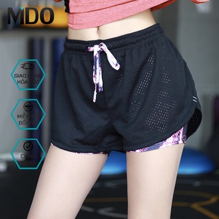 Quần short nữ tập gym Mido Q37, kiểu quần tập gym nữ co giãn, mềm mại nữ tính, dùng tập thể thao, gym, zumba