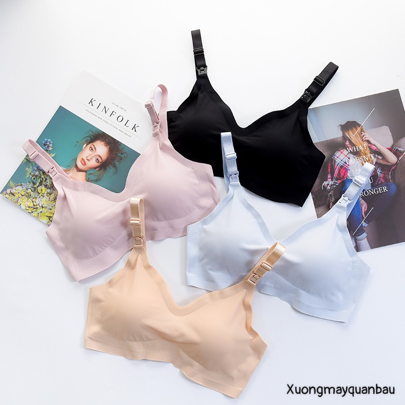 Áo lót bầu cho bé ti Su Đúc không gọng, nâng ngực và chống chảy sệ cực tốt AL8562