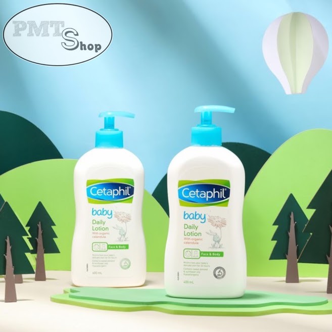 [Germany] Sữa dưỡng da hằng ngày CETAPHIL BABY DAILY LOTION 400ml dưỡng chất hữu cơ từ hoa cúc Calendula - Đức | BigBuy360 - bigbuy360.vn