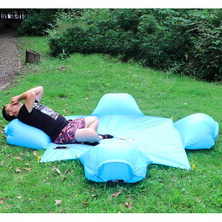 Bạt hơi có tựa lưng dã ngoại du lịch Air Pillow Picnic 280x280cm - Cao Cấp