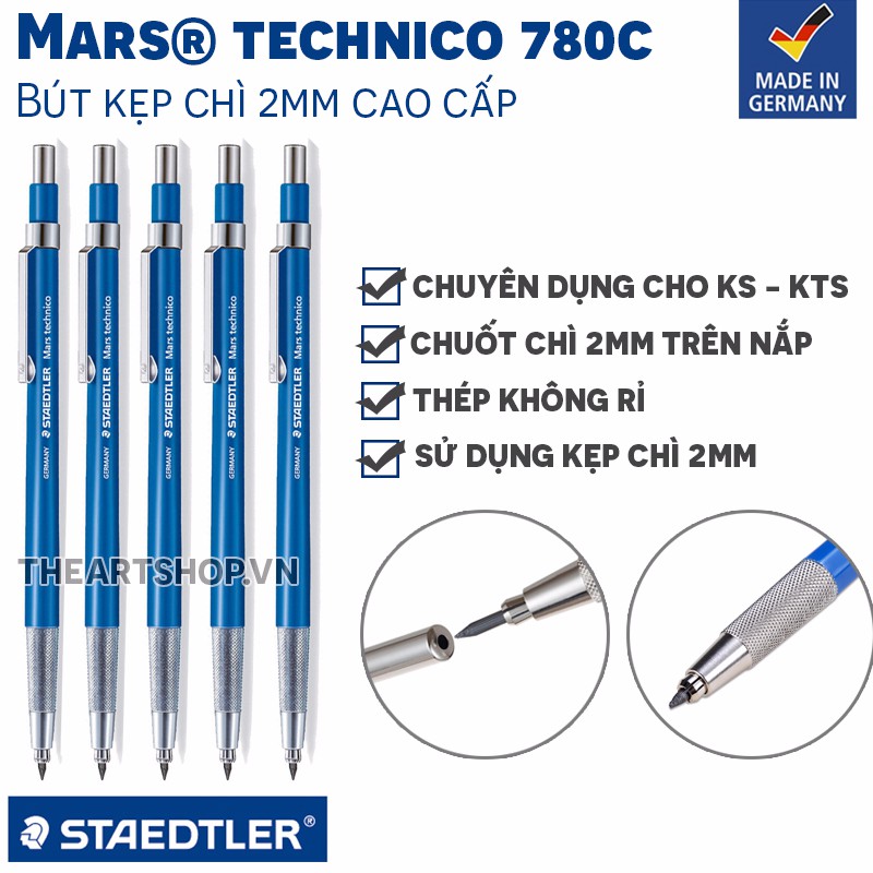 [THEARTSHOP] Bút kẹp lõi chì STAEDTLER - STAEDTLER Mars Technico® 780c - 2mm