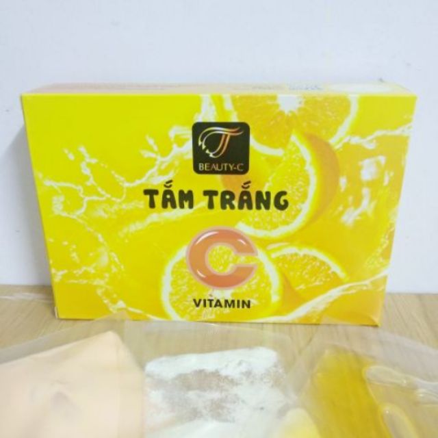 Tắm trắng vitamin C