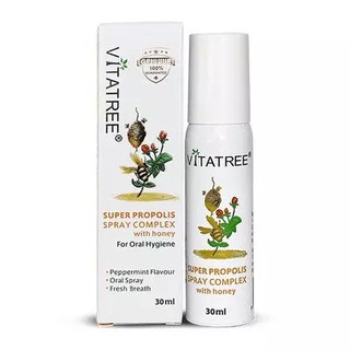 Chai Xịt Keo Ong Vitatree ÚC - 30ml - Mẫu mới 2021